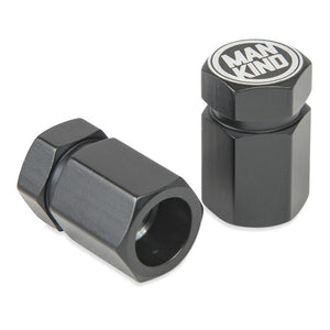 Mankind Valve Caps BMX Valve Caps Mankind Black 