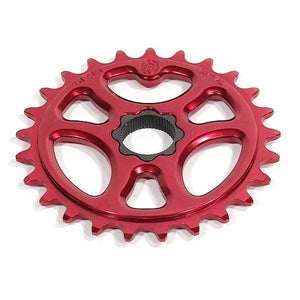 Profile Galaxy Spline Sprocket - 22mm BMX Sprockets Profile Red 25t 