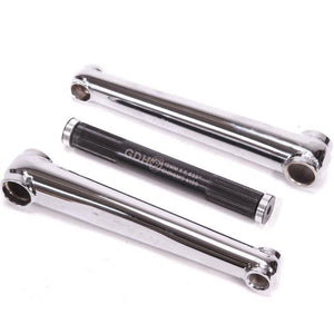 Profile No Boss Crankset BMX Cranks Profile Chrome 145mm 