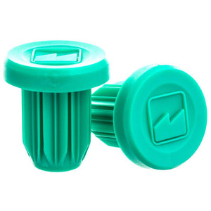 Merritt Insert Plastic Bar Ends - Teal BMX Bar Ends Merritt 