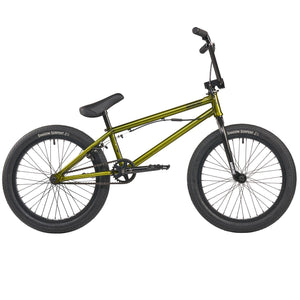 Mankind International BMX Bike 2022 BMX Bikes Mankind Gloss Trans Green 