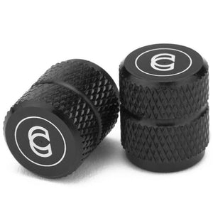 Cinema Valve Caps BMX Tubes & Rim Tape Cinema Black 
