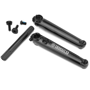 Mission Transit V3 Crank BMX Cranks Mission Black 170mm 