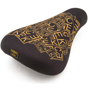 Cinema Ceek Stealth Seat - Thick Black BMX Seats Cinema 