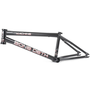 Bone Deth Machine Frame BMX Frames Bone Deth Black 20.8" 